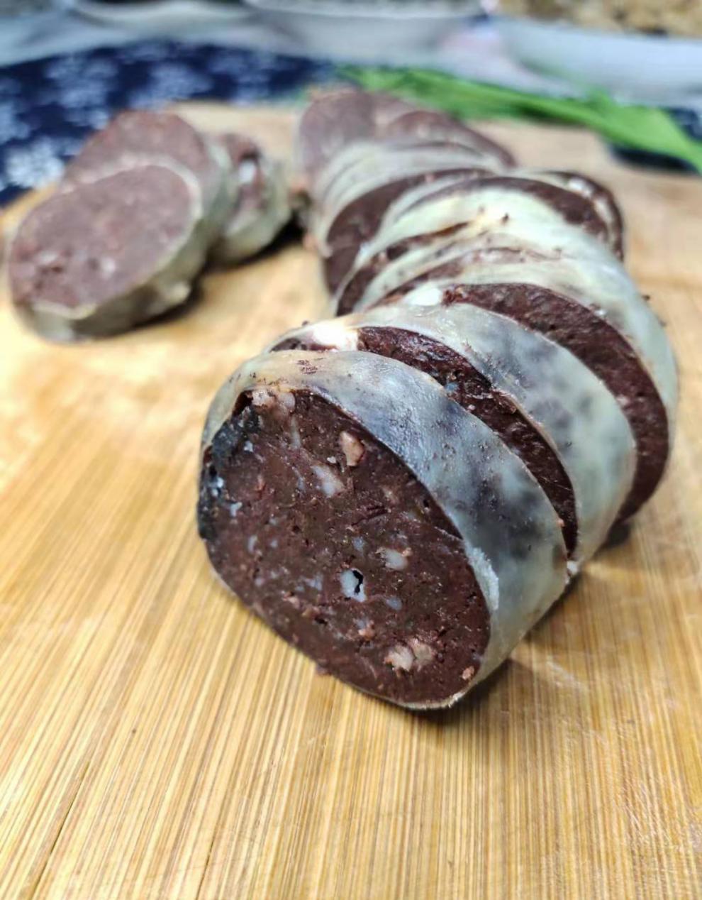 赤峰荞面血肠东北网红猪血肠面肠3斤装农家自制真空包装顺丰荞面血肠2