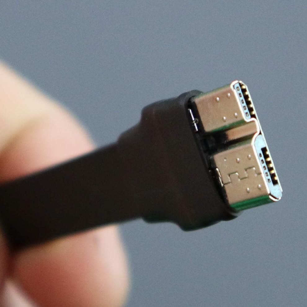 0公对公otg专用延长线micro-b转micro-b弯角adt焊id w6a-w8a 两端焊id