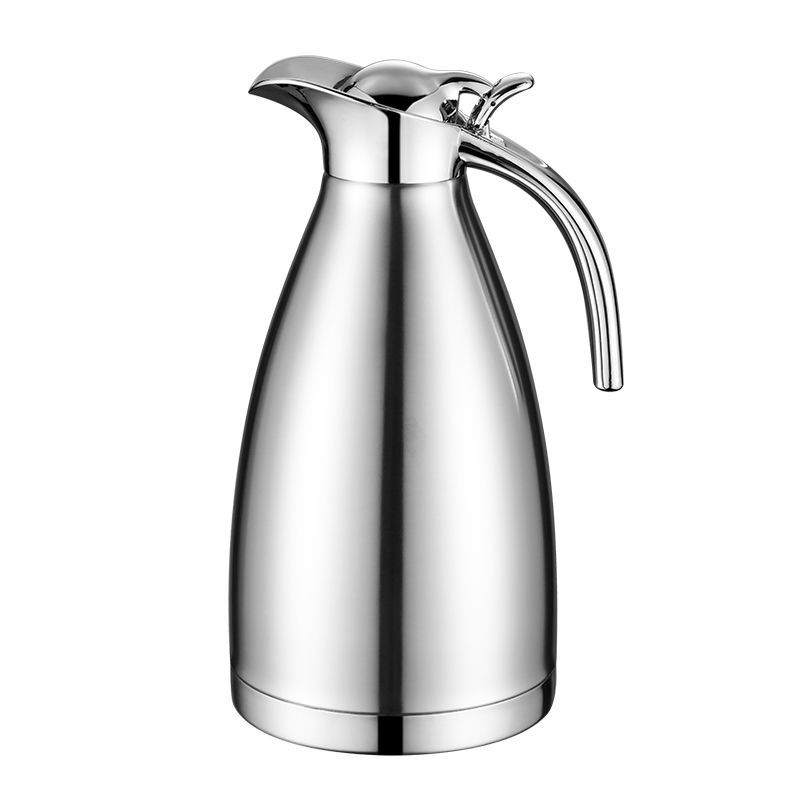 佩名304不锈钢保温壶家用大容量热水瓶不锈钢暖壶暖瓶真空暖水瓶2升l