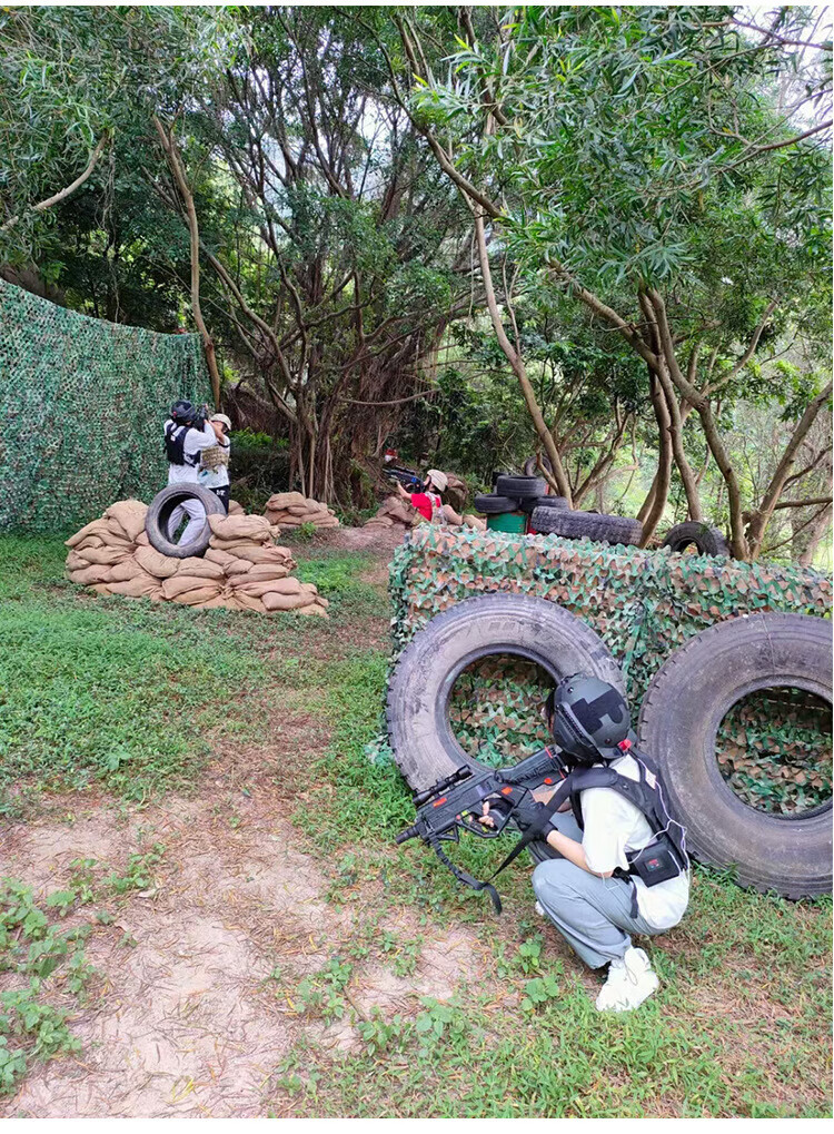 真人cs吃鸡装备全套户外成人模拟射击室内红外感应激光镭射对战枪