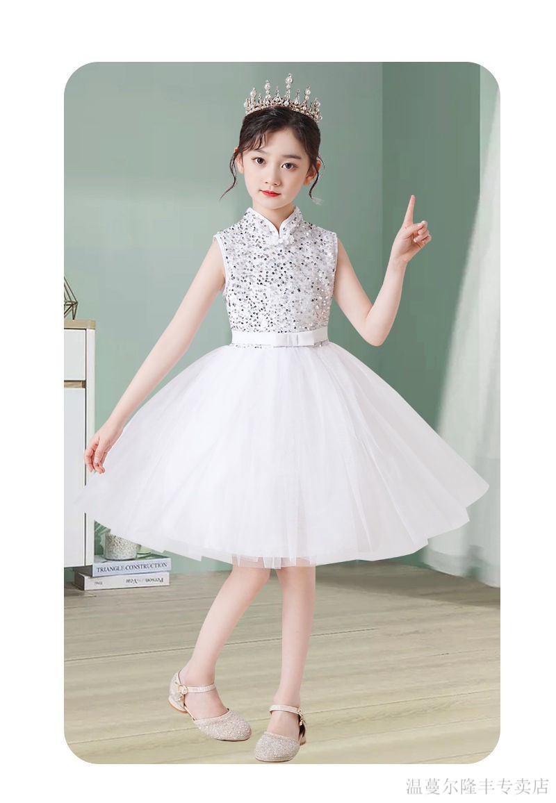 六一儿童节表演服装中小学生诗歌朗诵合唱服女童蓬蓬裙演出服款ins