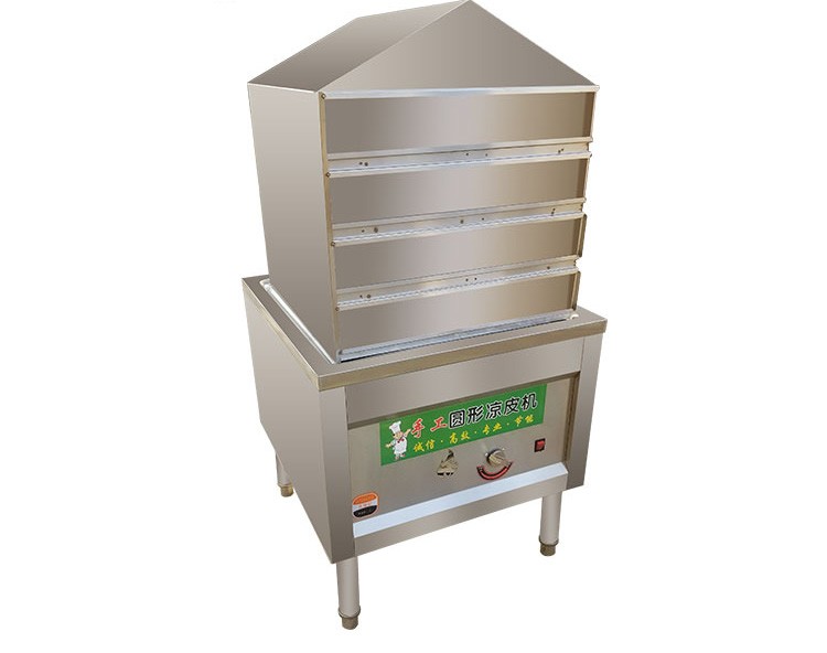 凉皮机商用抽屉式蒸箱蒸米皮机蒸米皮机燃气河粉机全自动大型粉皮宽粉