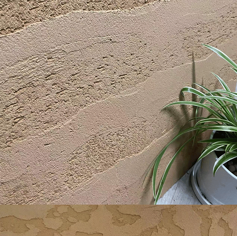 夯土墙涂料农村室内外墙民宿餐饮黄泥稻草漆泥巴漆夯土涂料艺术漆