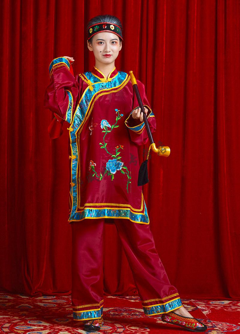 表演穿的拍戏古装媒婆服装老太太衣服老太婆演出服老奶奶中式结婚中