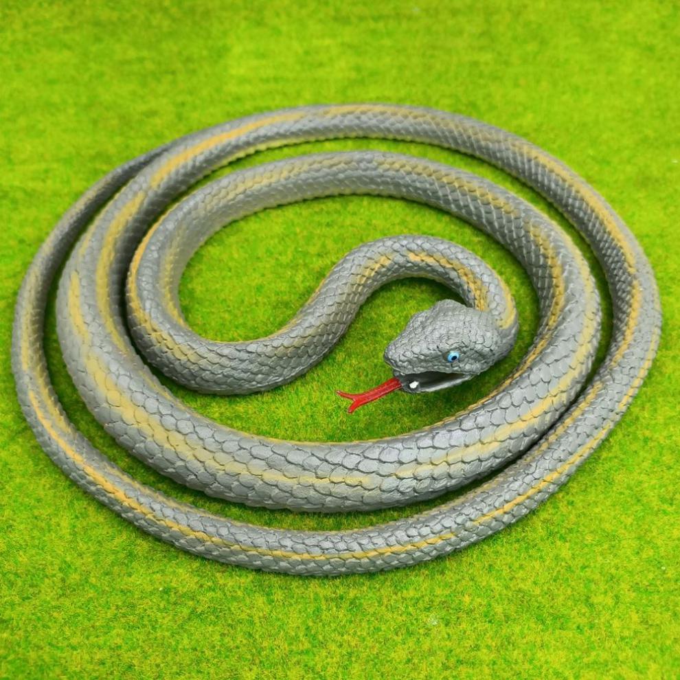 蛇玩具硅胶大号儿童玩具蛇蛇动物模型橡皮软胶吓人大假蛇眼镜蛇整蛊