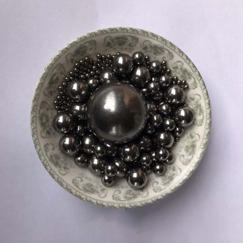 实心铁珠亮面1mm3mm5mm7mm小铁球弹粮实心钢球毫米滚珠打孔焊接无淬火