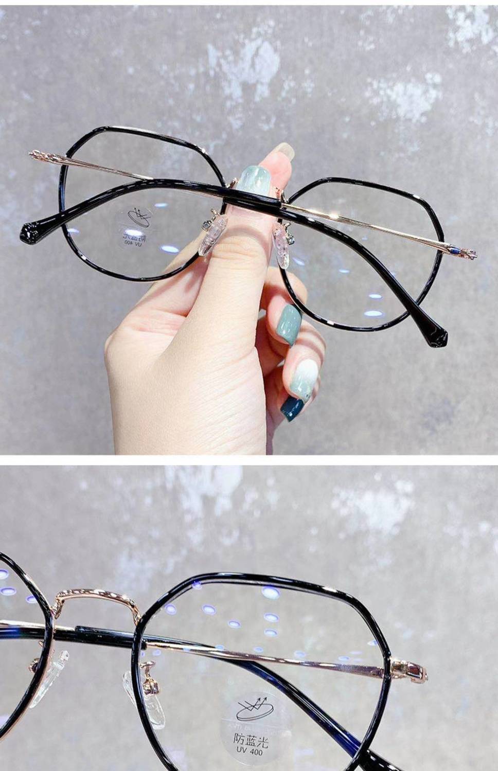 近视老花一体眼镜老花镜女远近两用智能变焦时尚大框显年轻高清老光