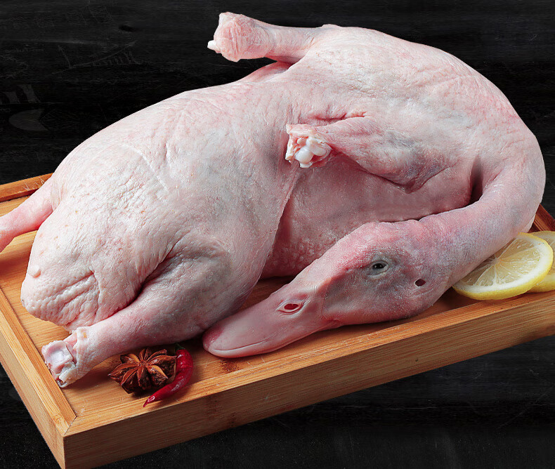 老鸭子整只鸭货生鲜食材老鸭肉新鲜冷冻食品白条土鸭番鸭麻鸭一只装