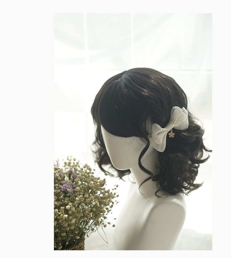 俏丽洛丽塔假发lolita假发洛丽塔假毛日常万用仿真短卷发泡面卷小羊卷