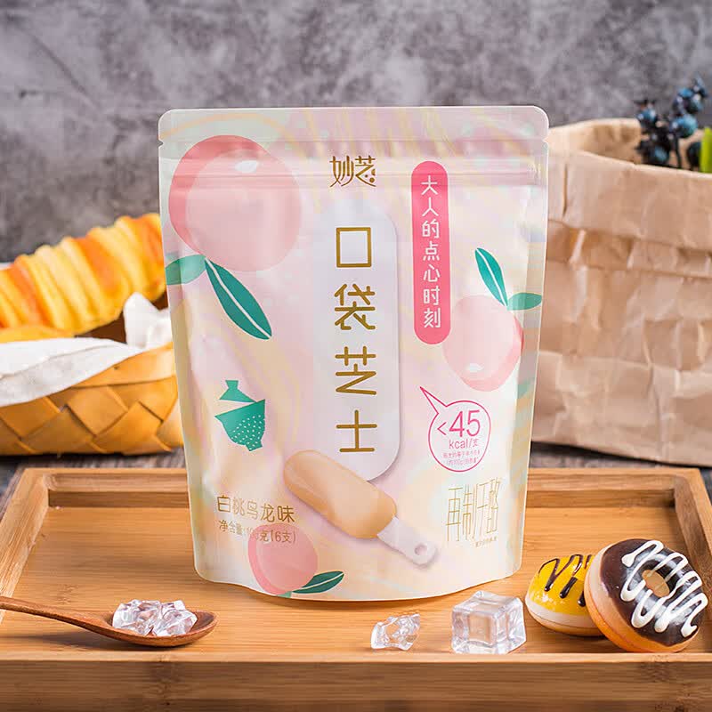 伊利妙芝口袋芝士成人奶酪棒办公室休闲零食网红口味奶酪棒白桃伊利