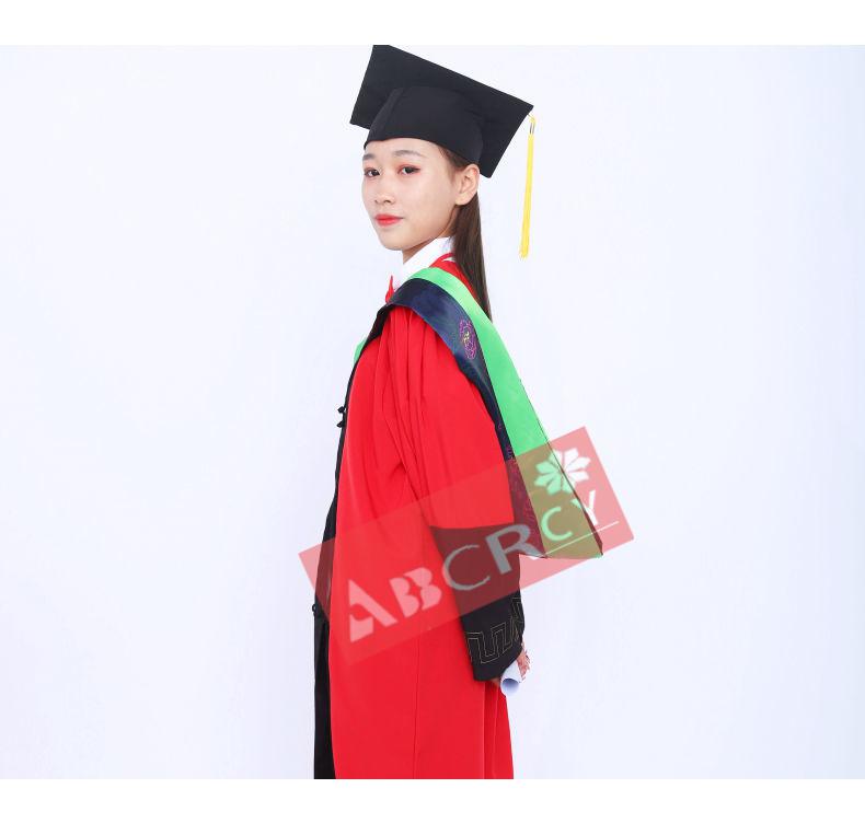 abcrcy导师服学位服定制文理工科学士硕士博士导师服大学生毕业礼服