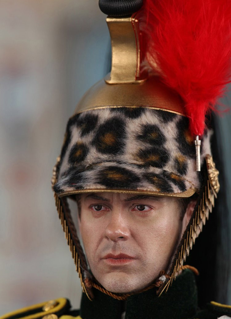 16兵人模型经典法兰西拿破仑系列法军龙骑兵老货