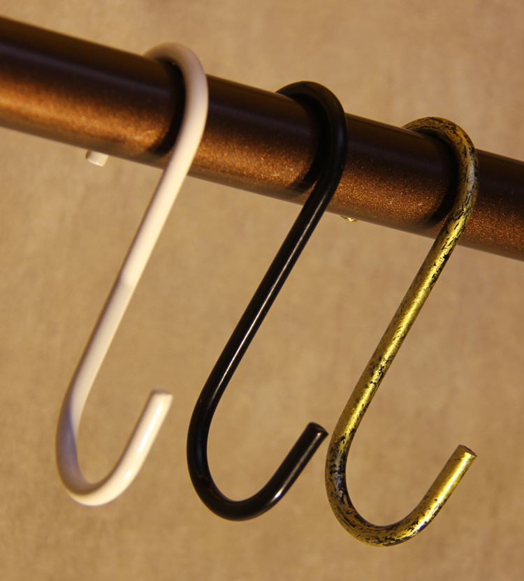 加长8个尺寸 s钩 服装店挂钩 衣架链接 多功能s勾挂衣钩子s型挂钩