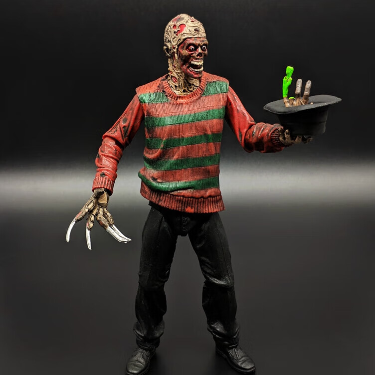 猛鬼街杰森手办7寸弗莱迪vs杰森电影可动人偶模型小丑 木乃伊 全关节