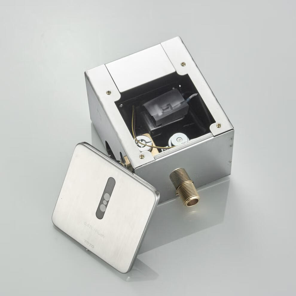 toto小便斗感应器due114upkupe暗装小便明装感应冲洗阀due110bk电源