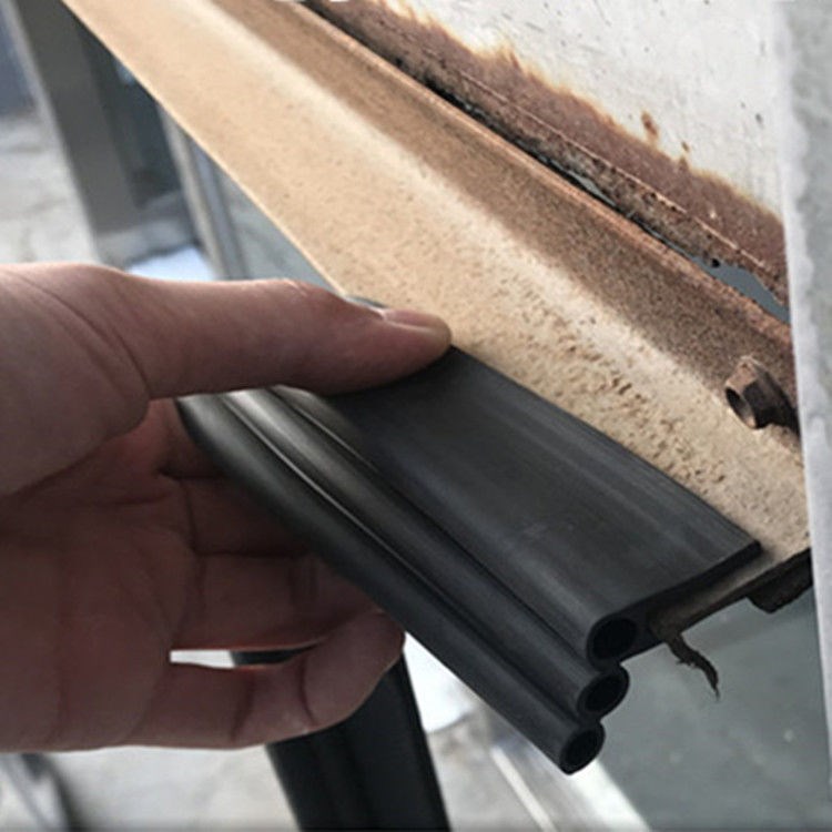门卷闸门门底门下防尘条防水条皮条防鼠防灰防渗水密封条真友2米胶