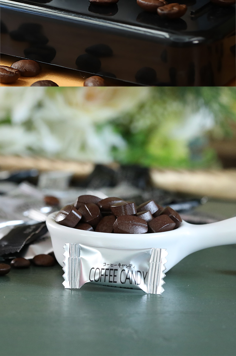 特浓咖啡糖黑咖啡豆糖块硬糖原味浓缩嚼着吃压片糖果coffeecandy 买