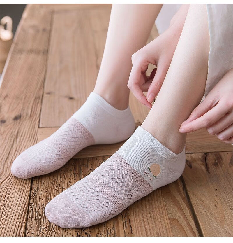 寻梦记夏天袜子女薄款纯棉船袜女生短袜孑隐形浅口床袜低帮运动韩版