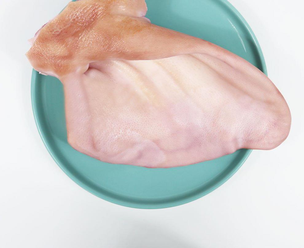 【顺丰】新鲜猪耳朵猪耳片生猪耳土猪耳卤菜 新鲜现杀土猪耳朵2斤装