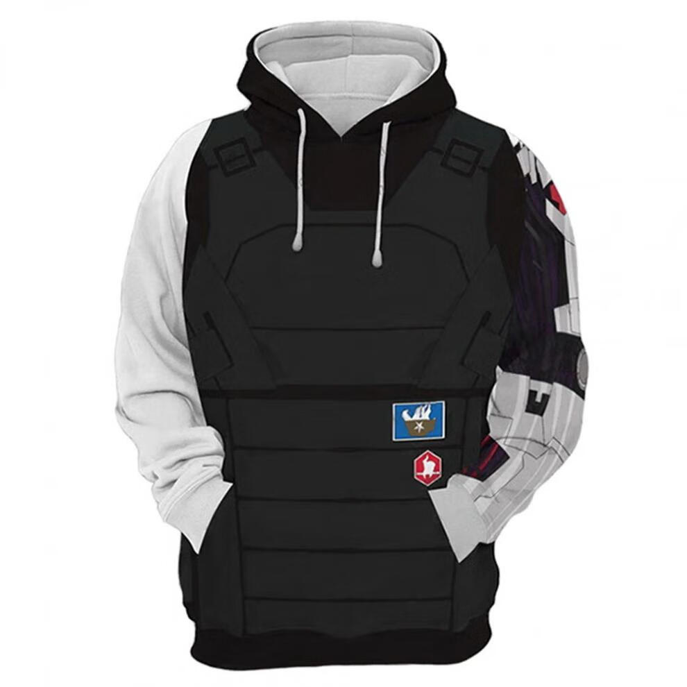 漠悠洛2022新款 赛博朋克边缘行者 男主大卫 主题连帽衫卫衣 游戏周边