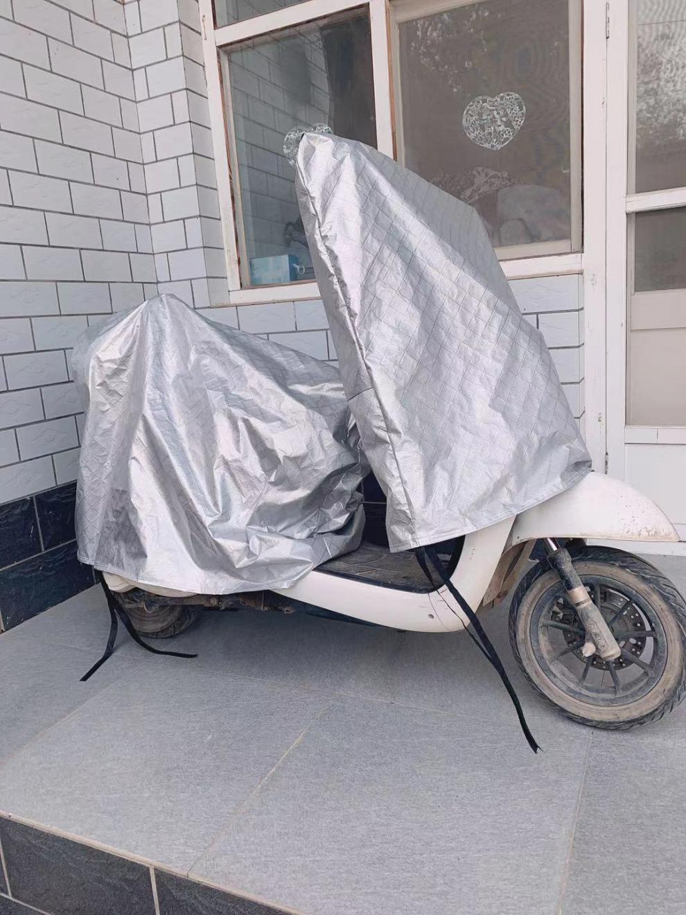 电动车车头防雨罩中控遮雨罩电瓶车雨披踏板防水防晒防尘罩通用罩大