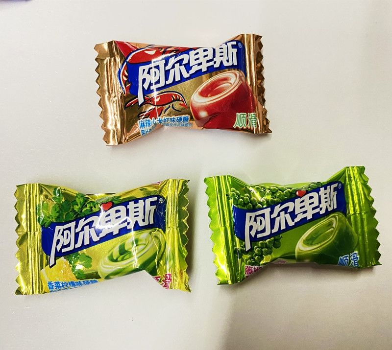 阿尔卑斯新口味奶茶蜜桃乌龙西瓜麻辣小龙虾硬糖散装 奶茶味 200g散装
