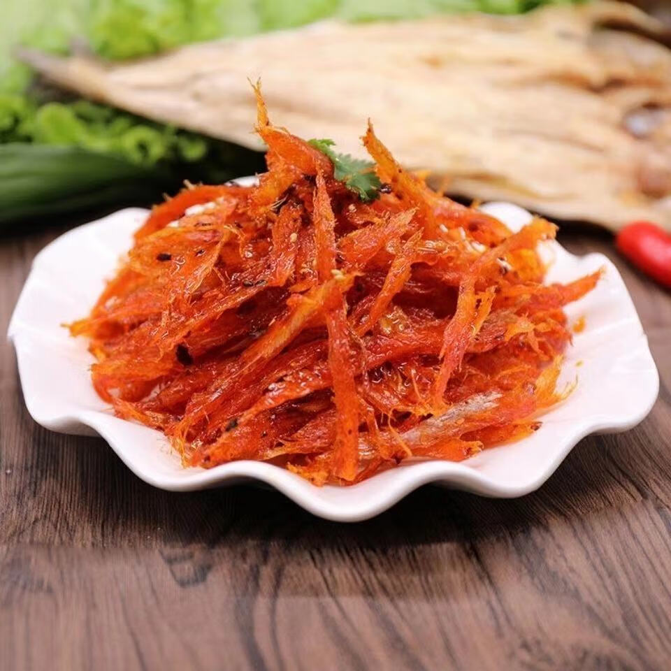 明太鱼干延边特产即食鱼干原味手撕十条开版棒鱼棒砸鱼干烧烤鱼片