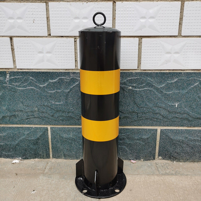 防撞柱加厚钢管警示柱隔离路桩停车地桩物业小区拦车立桩路障镀锌铁链