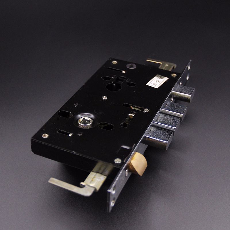 缘梦 步阳忠恒防盗门锁体 双快锁体方舌圆柱锁体 大门锁配件 通用天地