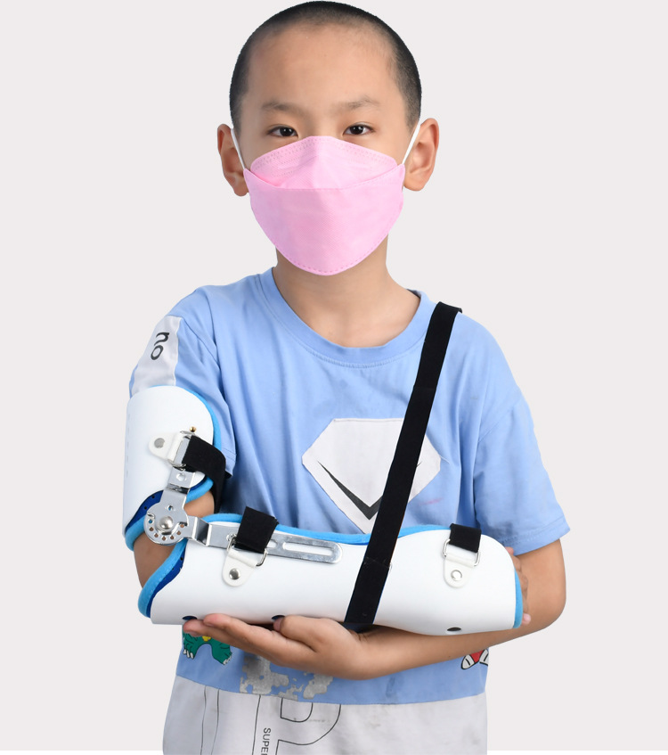 儿童医用可调肩肘关节固定支具胳膊脱臼固定支具手臂肱骨固定支架 尺