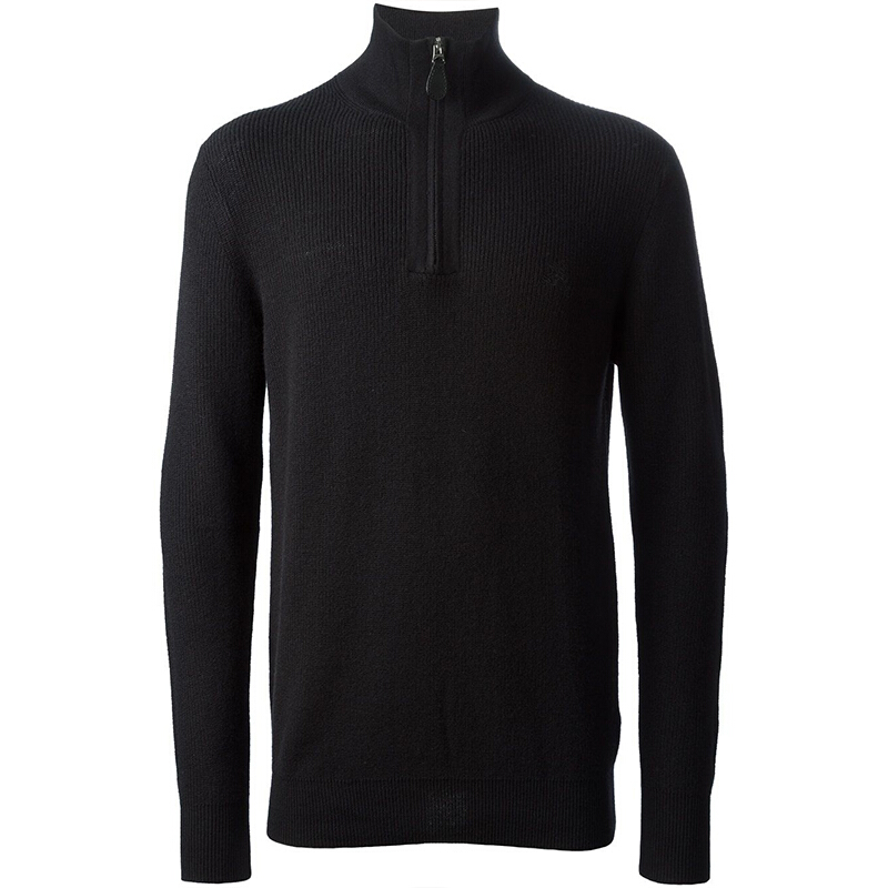 巴宝莉(burberry)男装 男士羊毛纯色针织毛衣代购 3943654 海军蓝 m