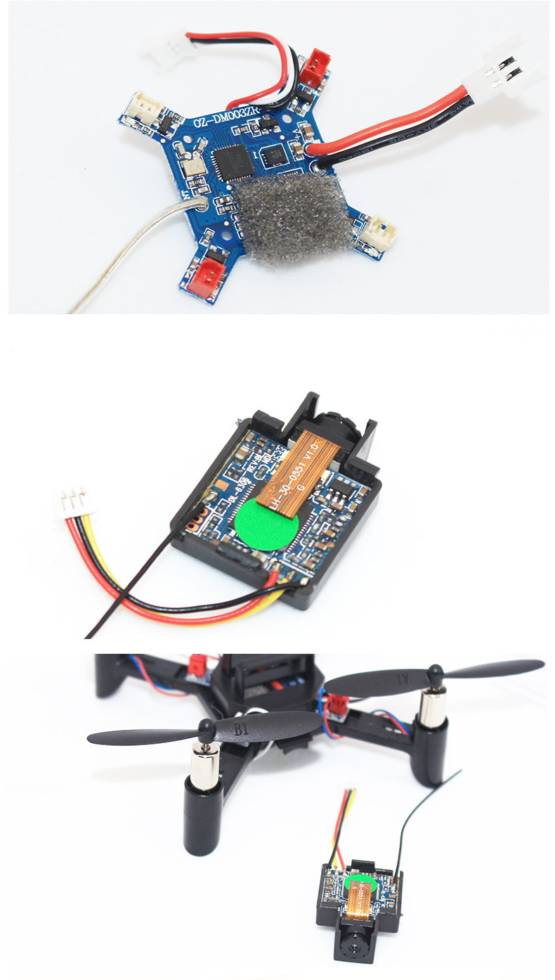 适用diy四轴飞行器主板遥控器全套配件手机wifi控制航拍无人机diy组装