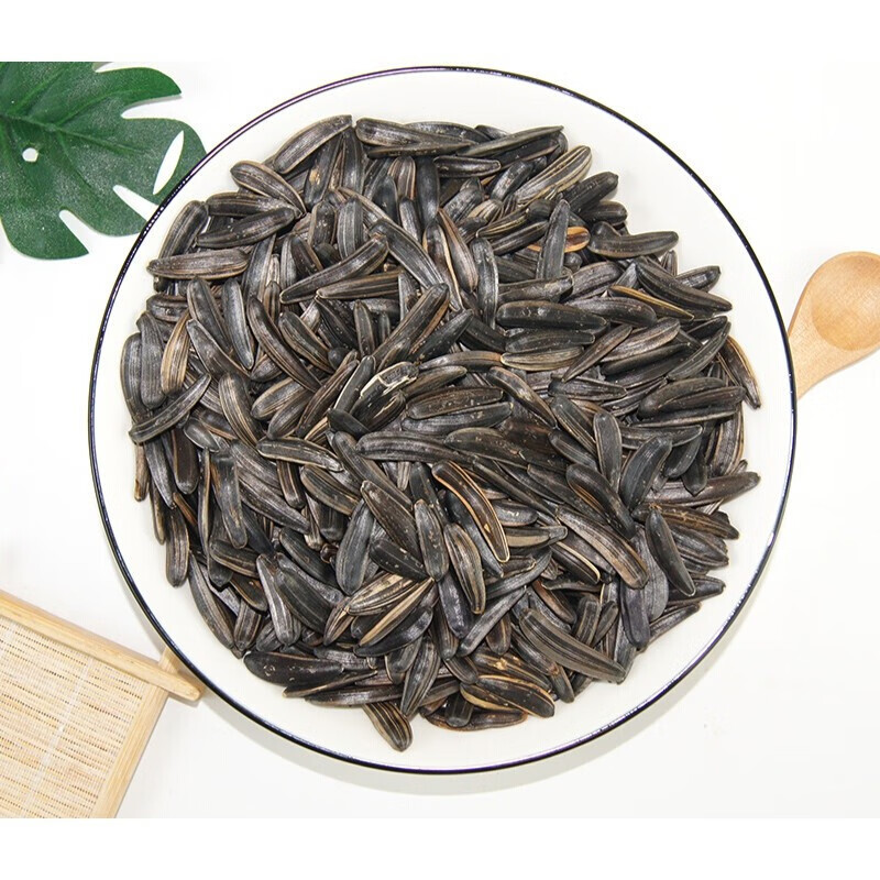 戴永红黑月牙瓜子120克包装原味坚果炒货休闲零食黑月牙瓜子1包