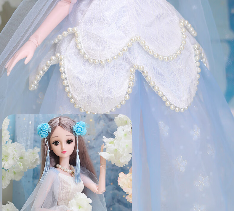 爱莎公主玩偶超大号换装娃娃礼盒套装女孩玩具儿童生日礼物 美琪公主