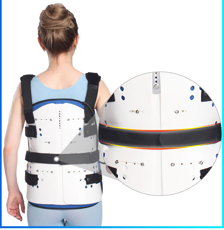 丛峻胸腰椎固定支具胸椎腰部护具支架护腰带外护背部保护器二代升级款