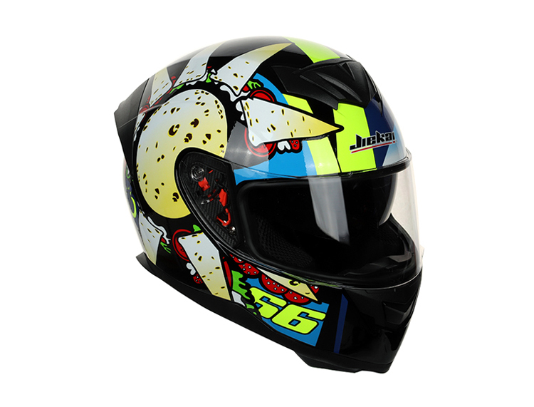 agv头盔男电动摩托车四季机车全盔安全帽女士头尾翼防雾夏天奎 毒液