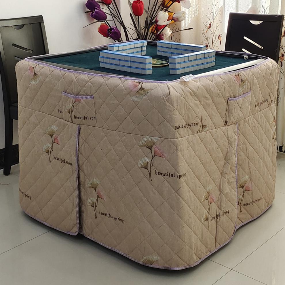 麻将桌烤火围裙麻将机烤火罩新款保暖加厚桌布烤火围被桌电炉烤火围罩