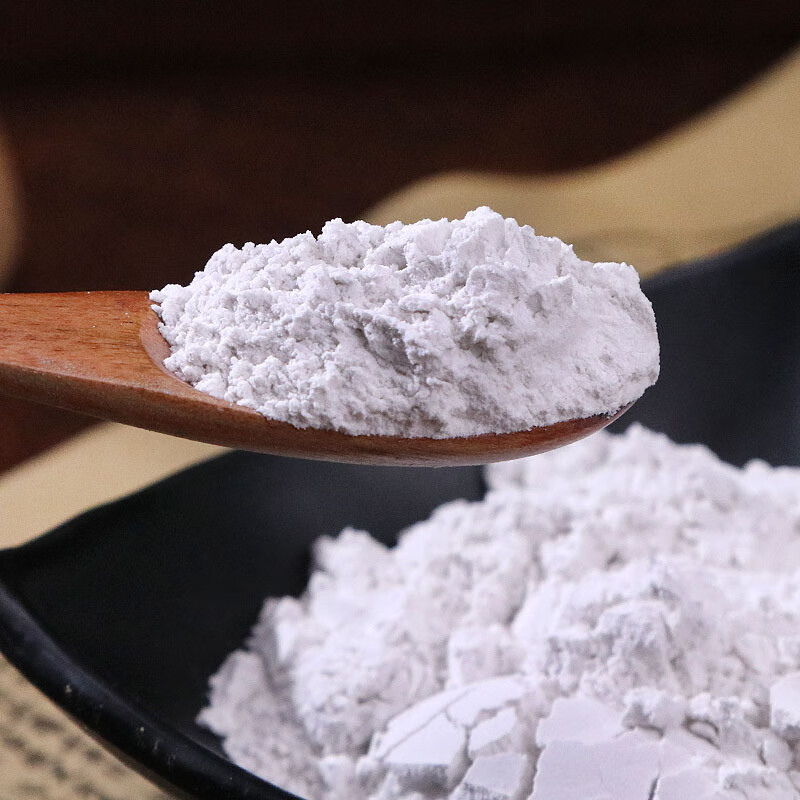 煅石膏粉500g中药材 煅石膏石膏粉生石膏粉石膏粉【图片 价格 品牌