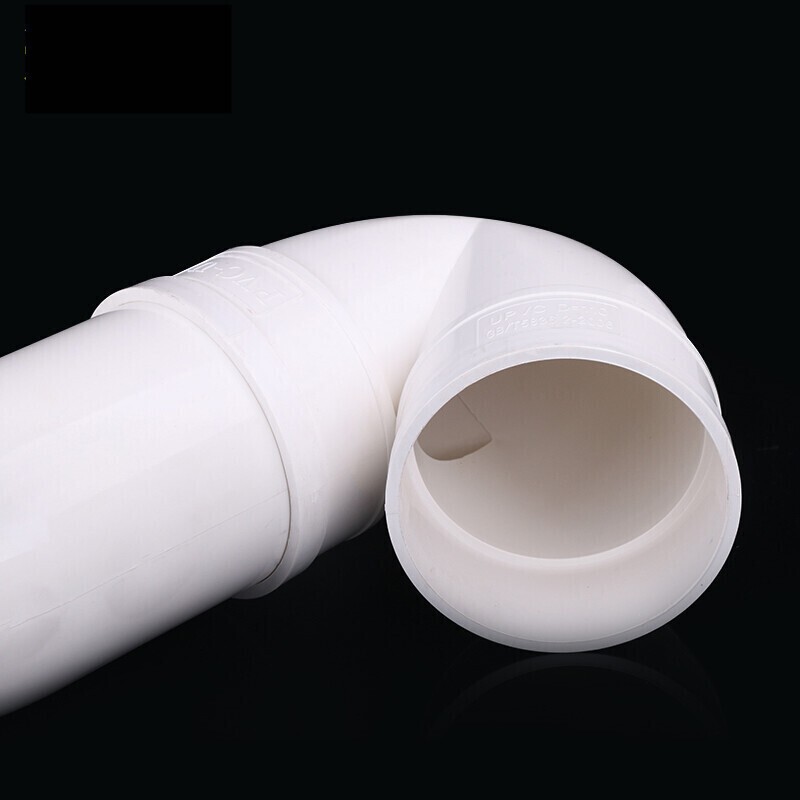 50下水管反水弯管件pvc排水管配件存水弯50s型弯75防臭弯头带检110