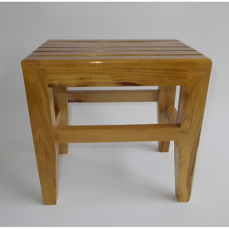 【轻奢】实木凳槐木凳浴室凳洗脚凳矮凳方凳餐凳木凳洗澡凳小凳子 28x