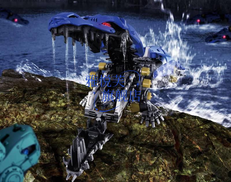 索斯机械兽takaratomy多美zoids索斯兽zw索斯机械兽恐龙拼装电动模型