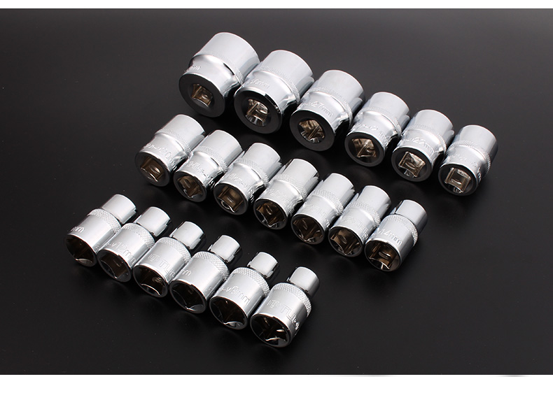 12角套管花型套筒子1/2寸汽修花套头汽保放油扳手 21mm梅花套筒1/2