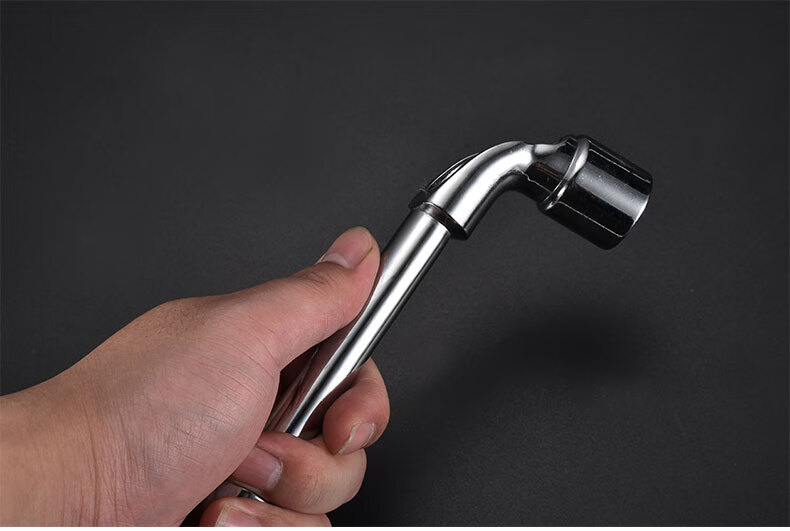 定制黄油嘴头扳手工具弯头穿孔外六角l型套筒扳手全套7字型l烟斗扳手