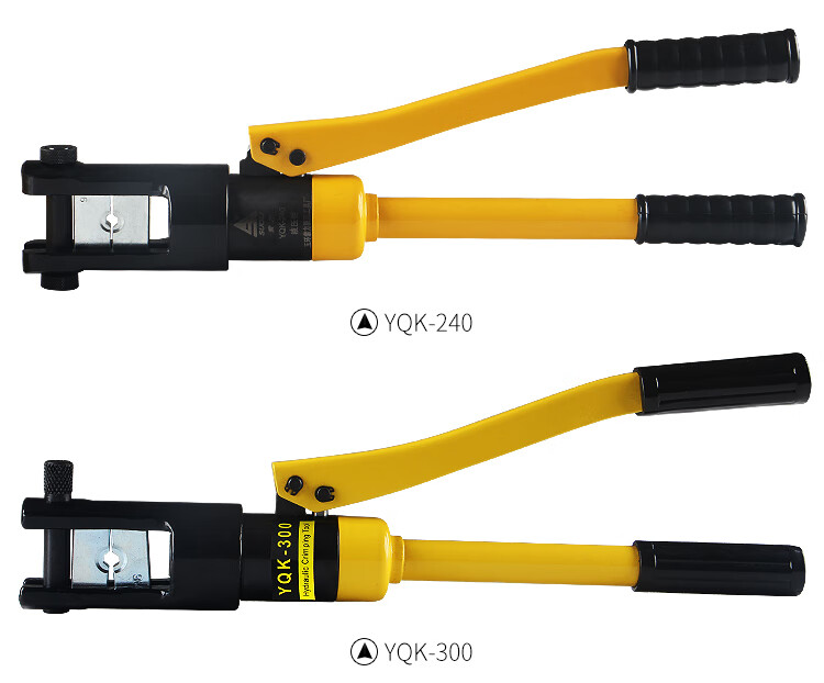 钢丝绳8字椭圆铝套液压钳手动铜鼻子压线钳端子压接钳多功能70120yqk