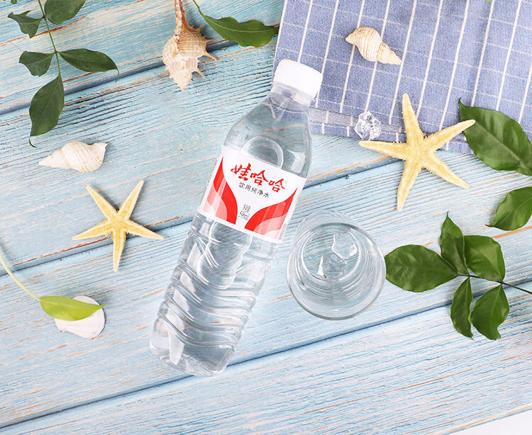 纯净水596ml72瓶装大瓶饮用水矿泉水整箱