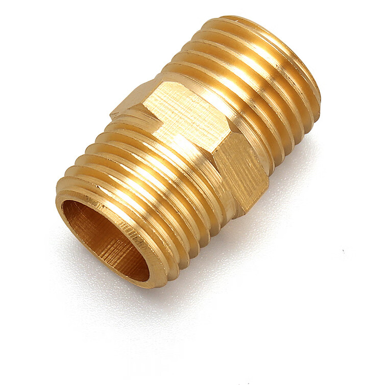 全铜双外丝直接 加厚对丝铜接头1分2分3分4分6分1寸内接水管配件 1分