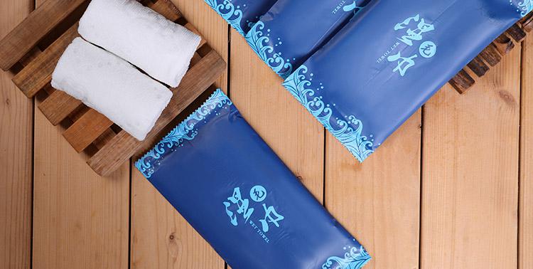 2022新款加厚一次性湿毛巾独立包装饭店一次性湿毛巾酒店餐饮小包装