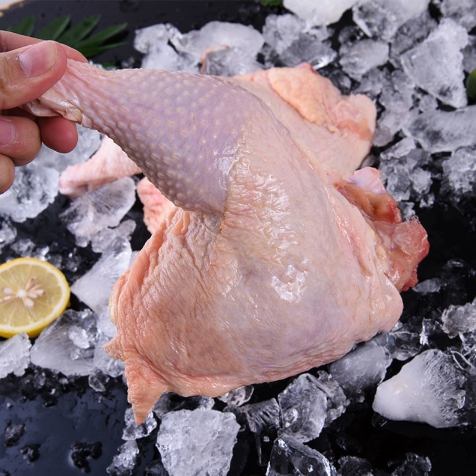新鲜冷冻鸡边腿鸡腿新鲜生鸡大腿鸡烧烤炸腌制食土鸡鸡腿4斤