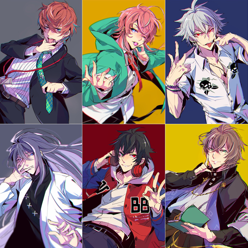 动漫周边铁底徽章胸章es偶像催眠麦克风drb周边吧唧饴村乱数碧棺左马