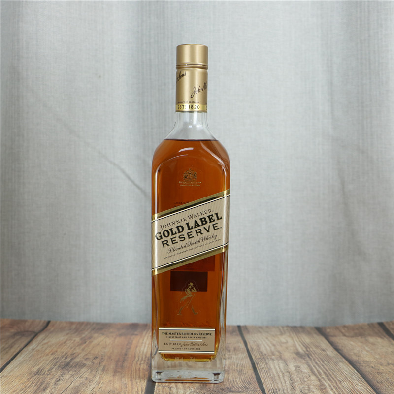 洋酒有盒johnniewalker原装进口尊尼获加珍藏金方威士忌750ml【图片
